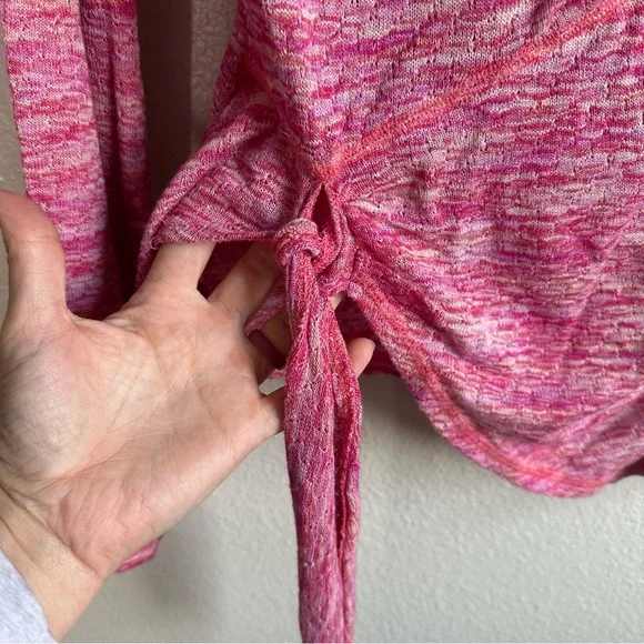 NWT Free People Golden Hour Top In Pink Women’s Size Small - Picture 6 of 10